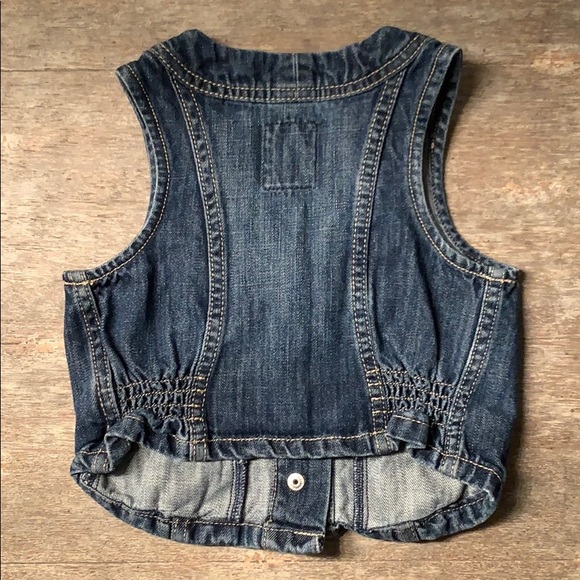 Old navy denim vest 3T - Picture 2 of 3